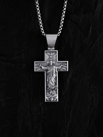 Pendentif 'ASCENSION OF JESUS CHRIST' REYTEL en argent : devant