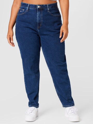 Tommy Jeans Curve Regular Jeans in Blue: front