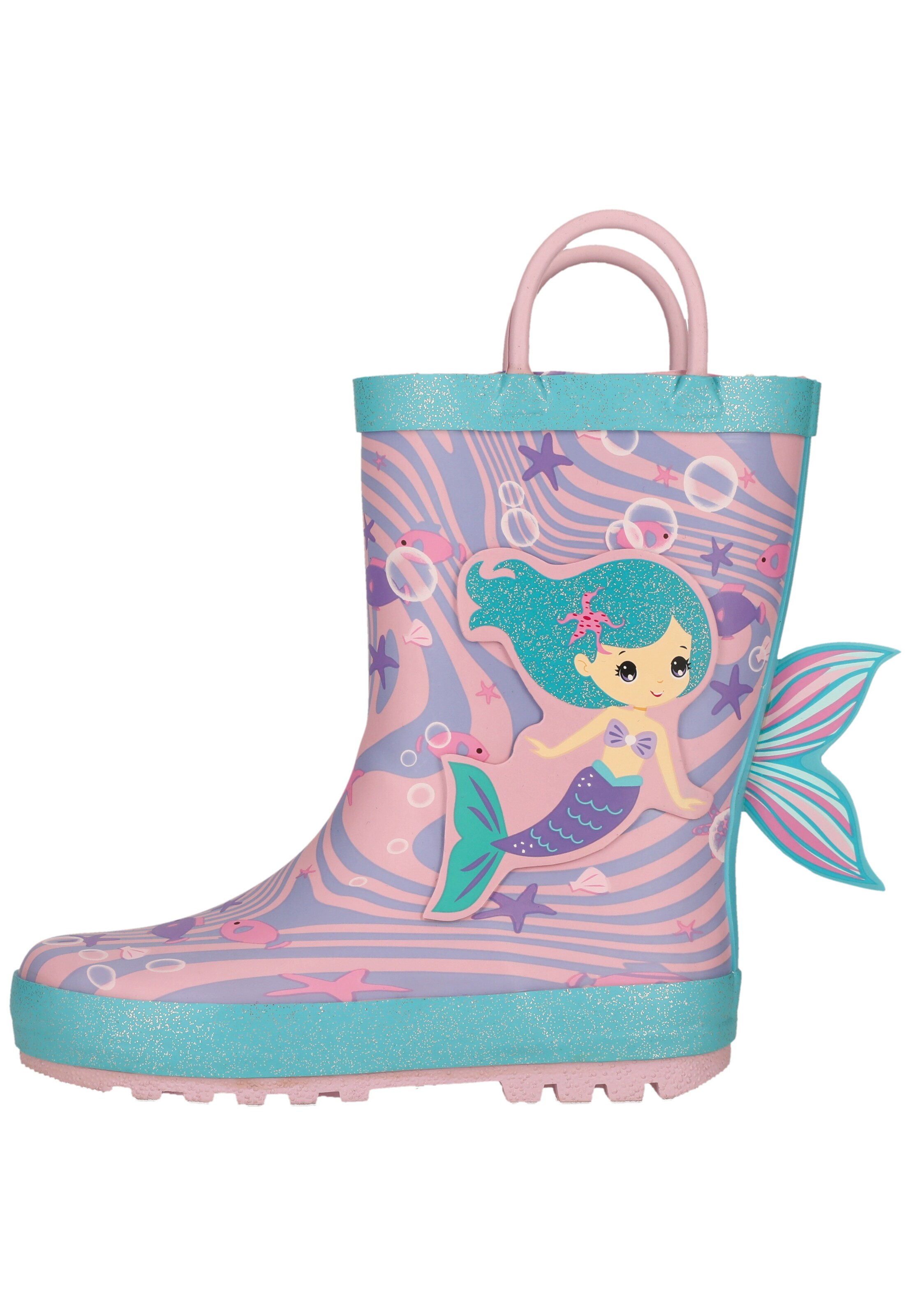 ZigZag Regenlaarzen 'Rook' in Lila