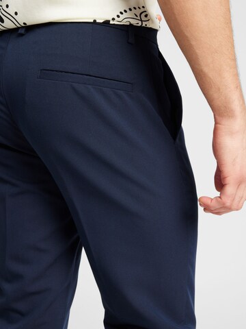 regular Pantaloni con piega frontale di Lindbergh in blu