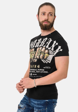 CIPO & BAXX Shirt in Zwart