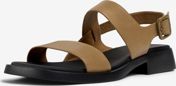 CAMPER Sandals 'Dana' in Brown: front