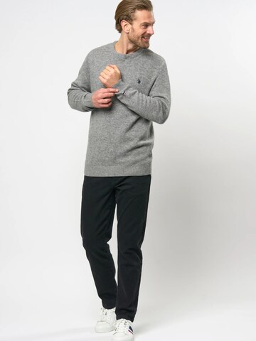 Pull-over 'Ketil' U.S. POLO ASSN. en gris