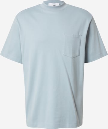 T-Shirt 'Lenny' DAN FOX APPAREL en bleu : devant