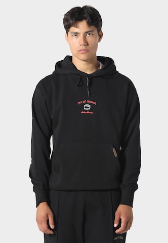 Pas De Monaco Sweatshirt 'Speedster' in Black