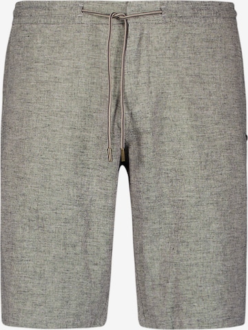 No Excess Regular Trousers in Grey: front