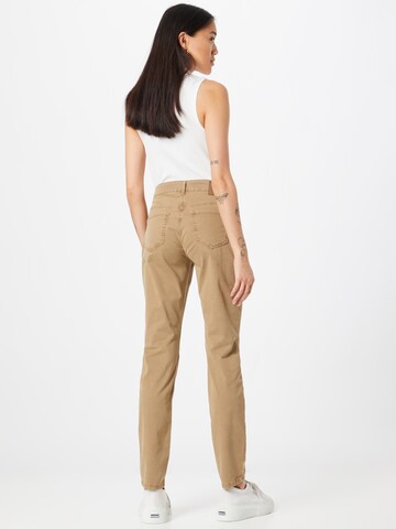 MAC Slimfit Broek in Bruin