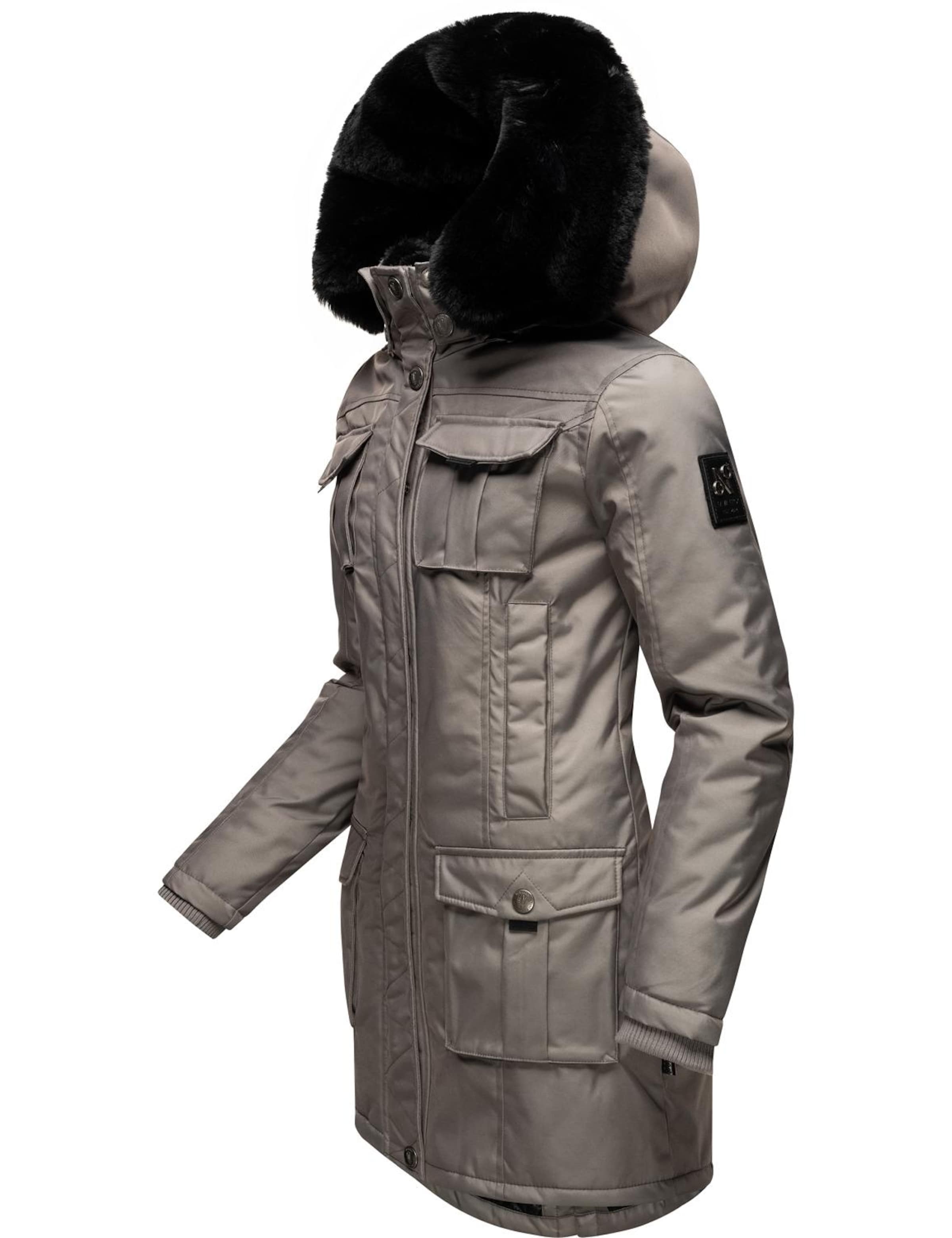 NAVAHOO Functionele jas 'Tinis' in Grijs