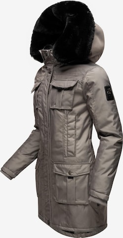 NAVAHOO Weatherproof jacket 'Tinis' in Grey