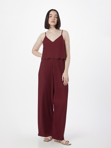 Tuta jumpsuit 'Laura' di ABOUT YOU in rosso: frontale