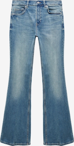 MANGO Bootcut Jeans 'VIOLETA' in Blauw: voorkant