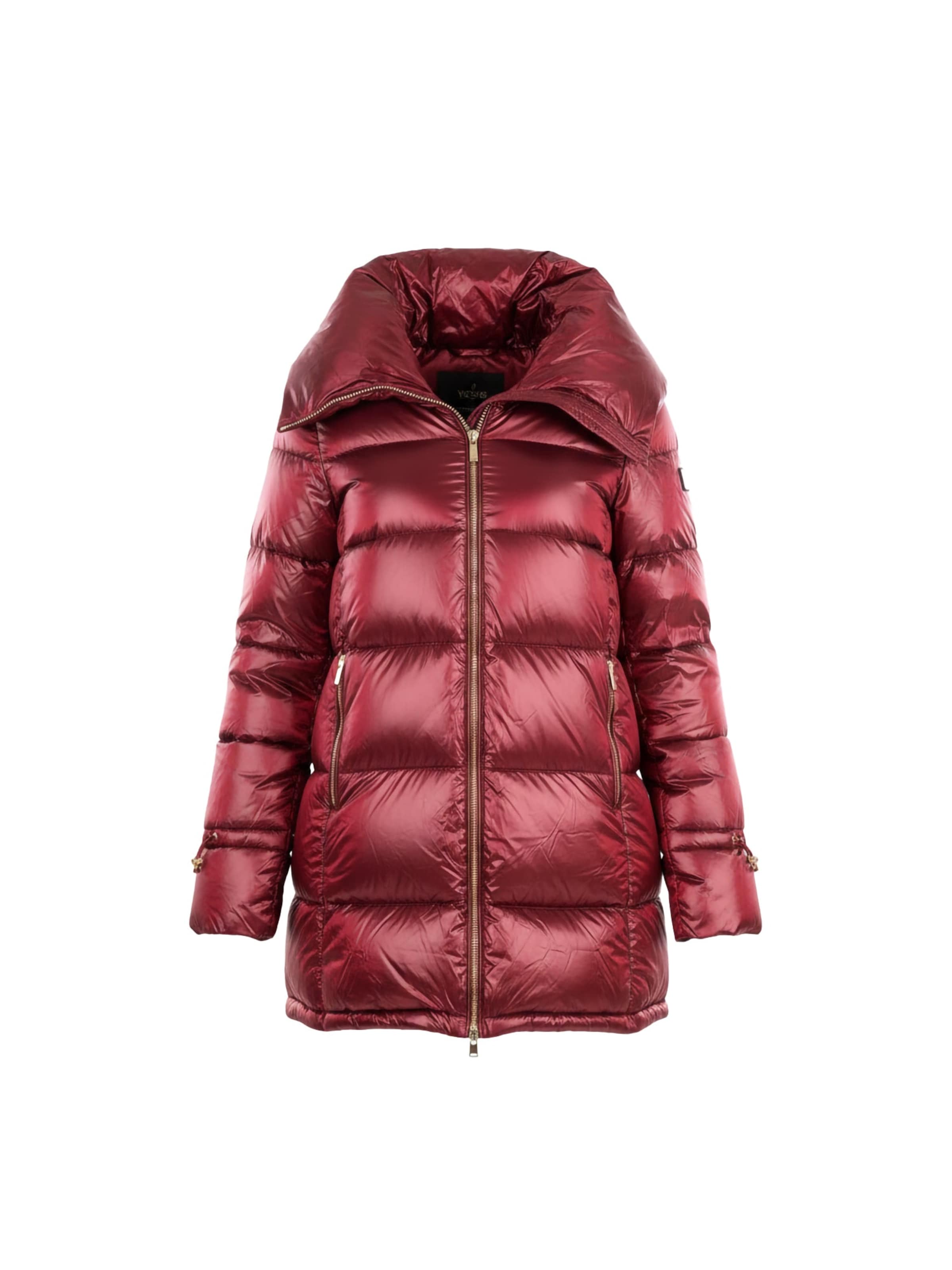 Yes Zee Winterjas 'Piumino' in Rood: voorkant