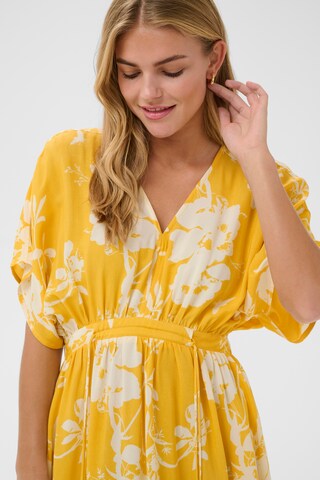 SAINT TROPEZ Kleid 'SZRasheda' in Gelb