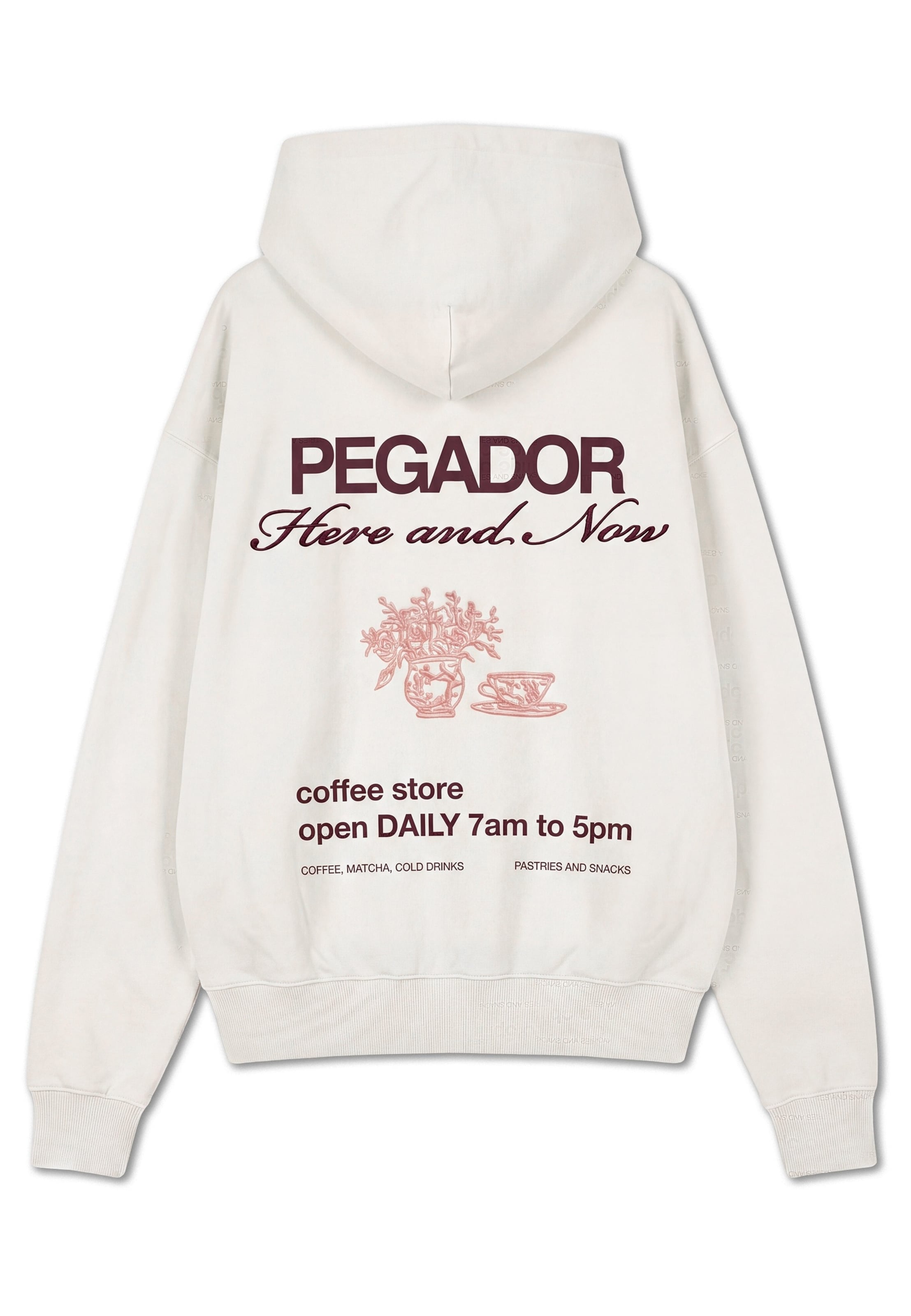 Sweat-shirt 'Aosta' Pegador en blanc