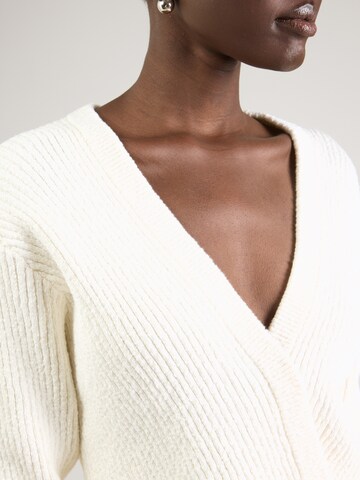 & Other Stories Gebreid vest in Wit
