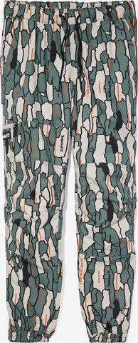 TIMBERLAND Tapered Broek in Groen: voorkant