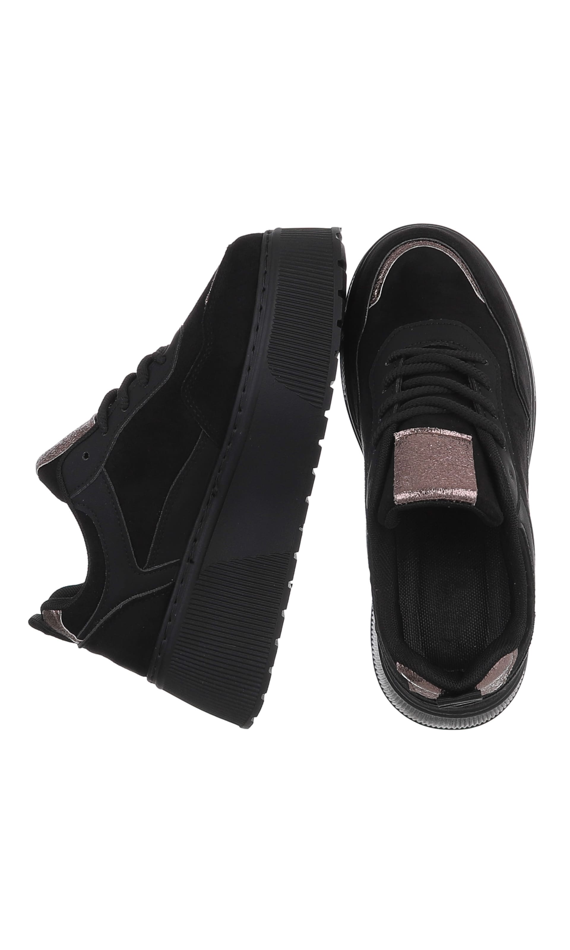 Ital-Design Sneaker in Schwarz