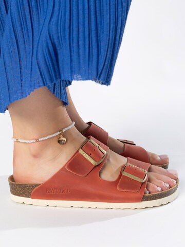 Bayton Mule 'Atlas' in Orange: front