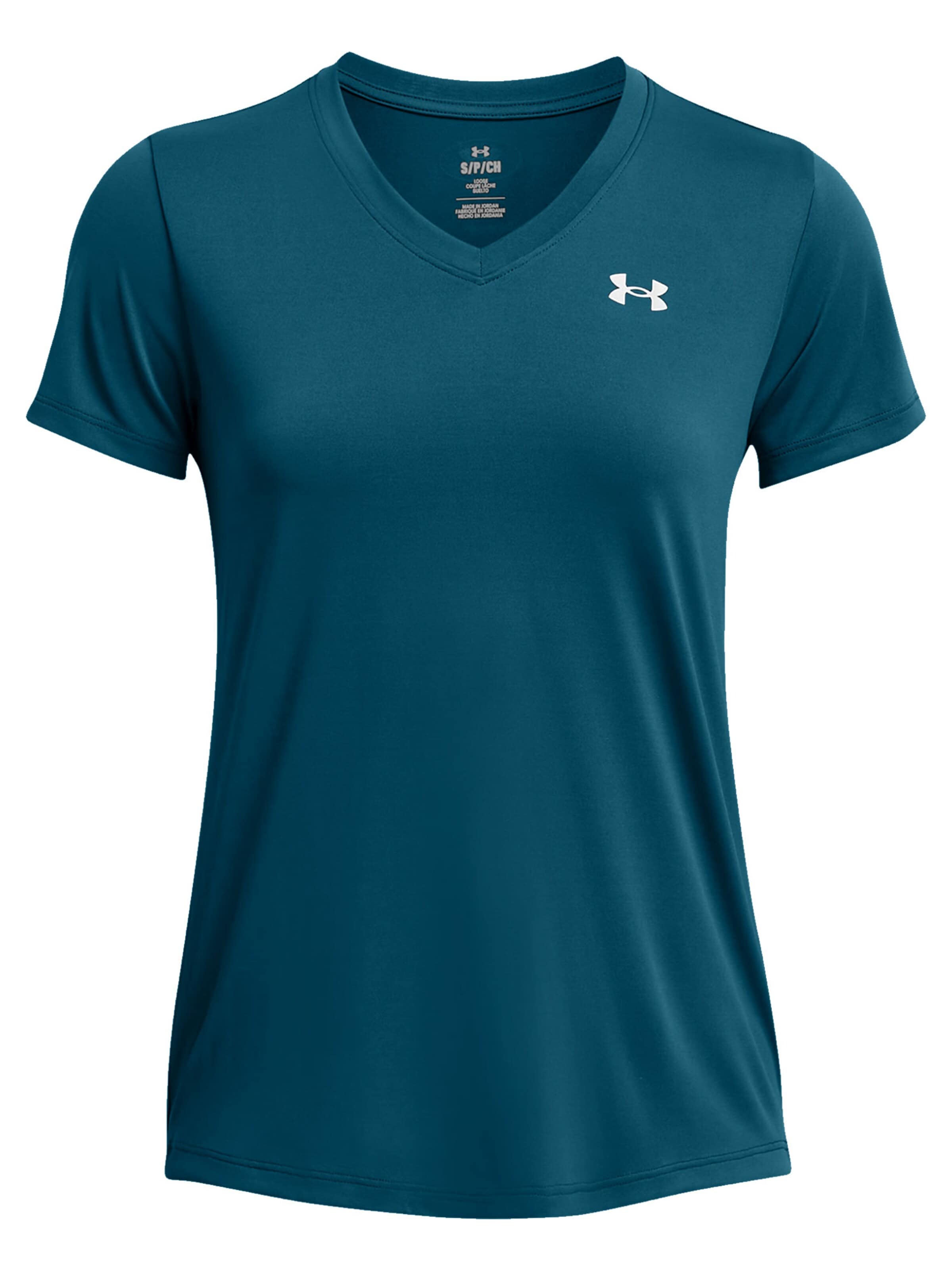 UNDER ARMOUR Funktionsshirt 'Tech™ Solid'‌‌‌‌‌‌ in Blau: Vorderseite