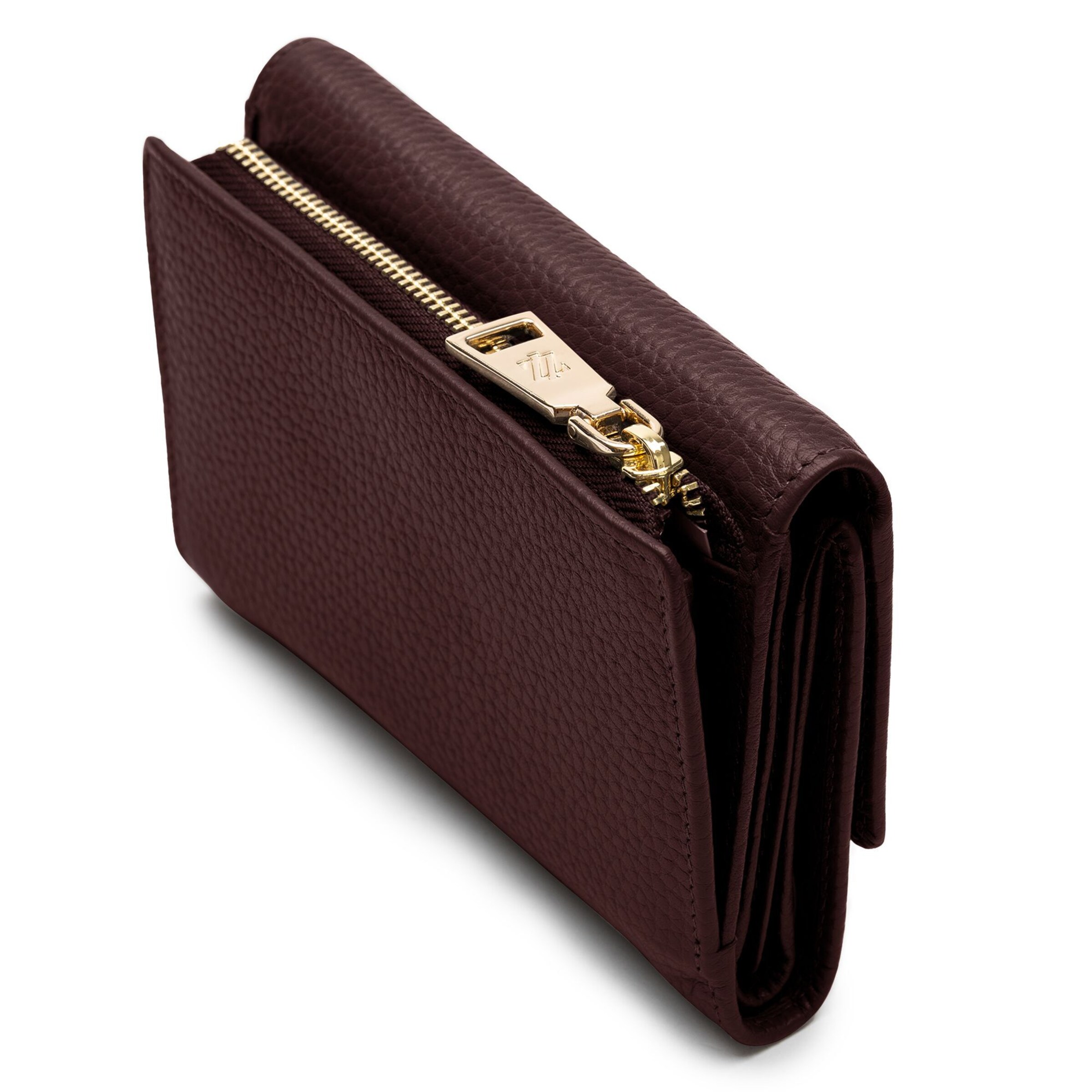Lazarotti Wallet 'Bologna' in Red