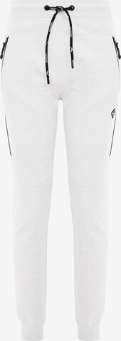 Threadbare Pants 'Kelvin' in White: front