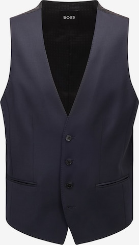 BOSS Black Suit Vest 'H-Huge' in Blue: front