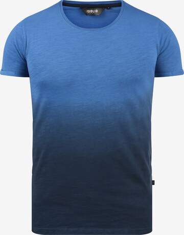 !Solid Shirt 'Divino' in Blue: front