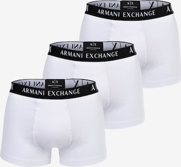 ARMANI EXCHANGE Boxershorts in Wit: voorkant