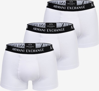 Boxer ARMANI EXCHANGE di colore nero / bianco, Visualizzazione prodotti
