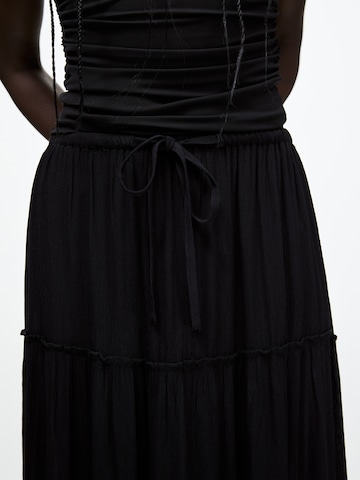 Pull&Bear Spódnica w kolorze czarny