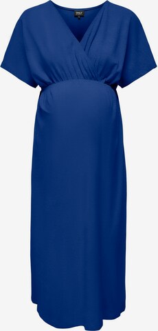 Only Maternity Dress 'AMAZE' in Blue: front