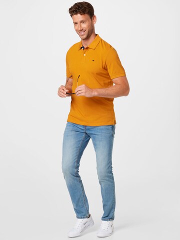 TOM TAILOR Regular fit Majica | rjava barva