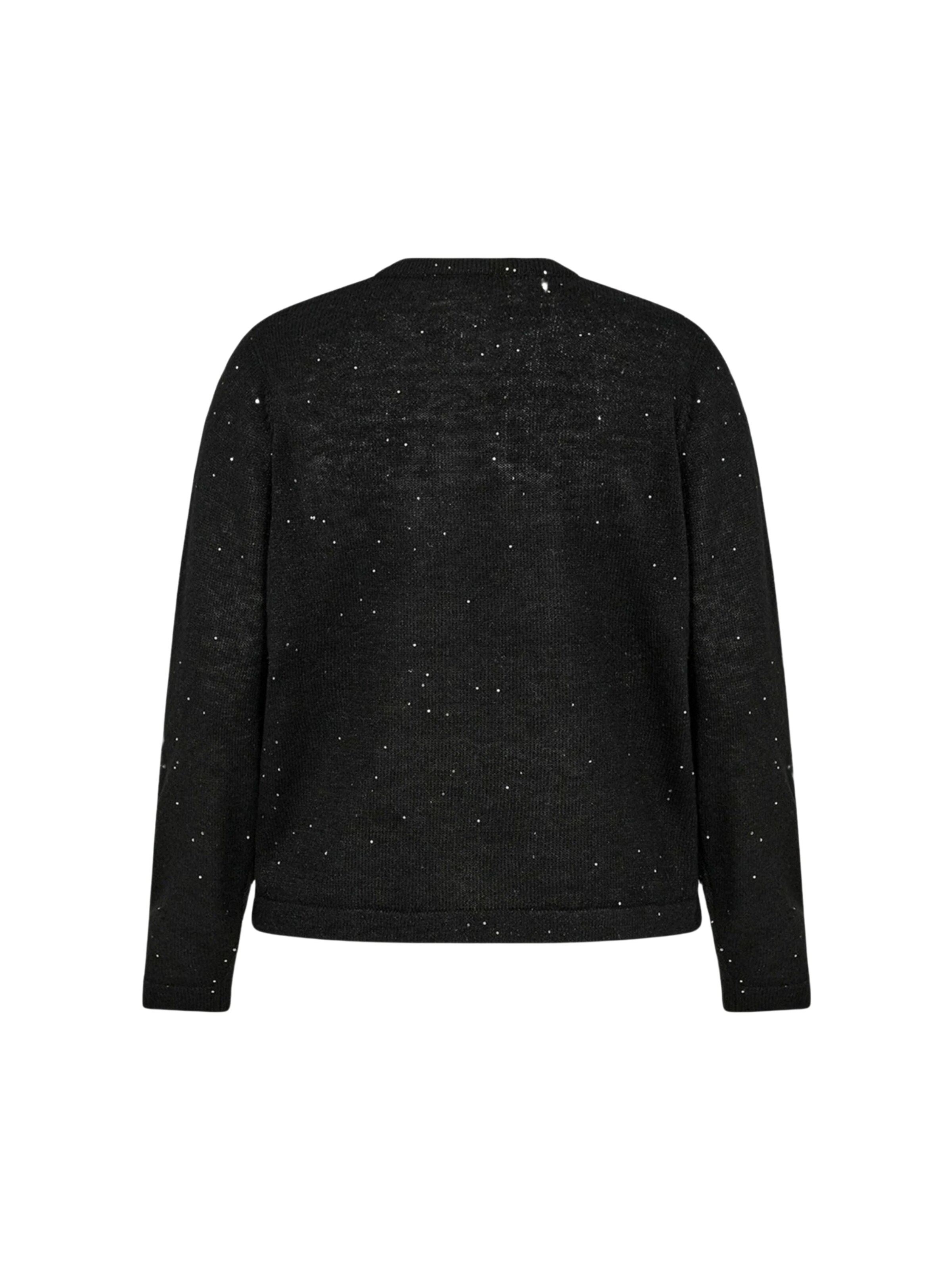 Cardigan 'Klio' Wasabi Concept en noir