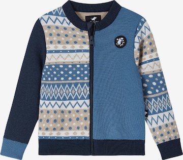 Reima Knit cardigan ' Moomin Idelar ' in Blue: front