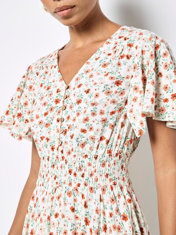 Apricot Jurk in Beige