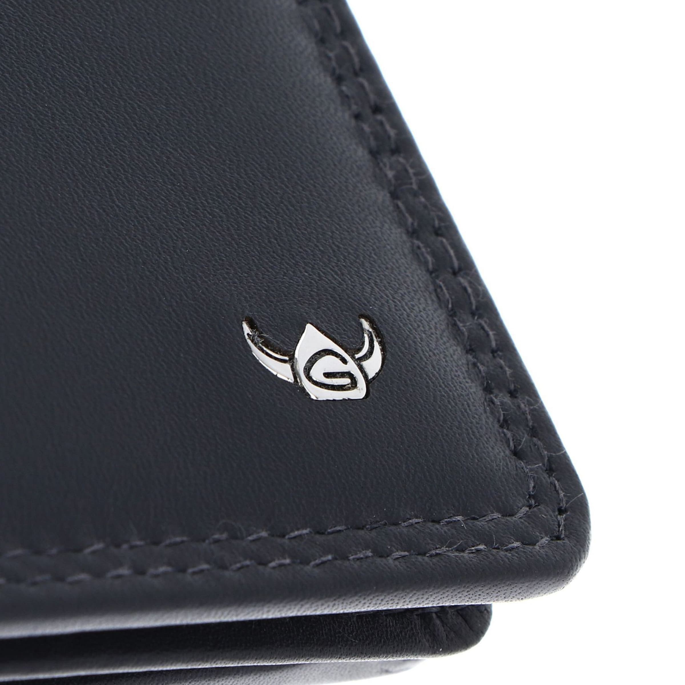 GOLDEN HEAD Wallet 'Polo' in Blue