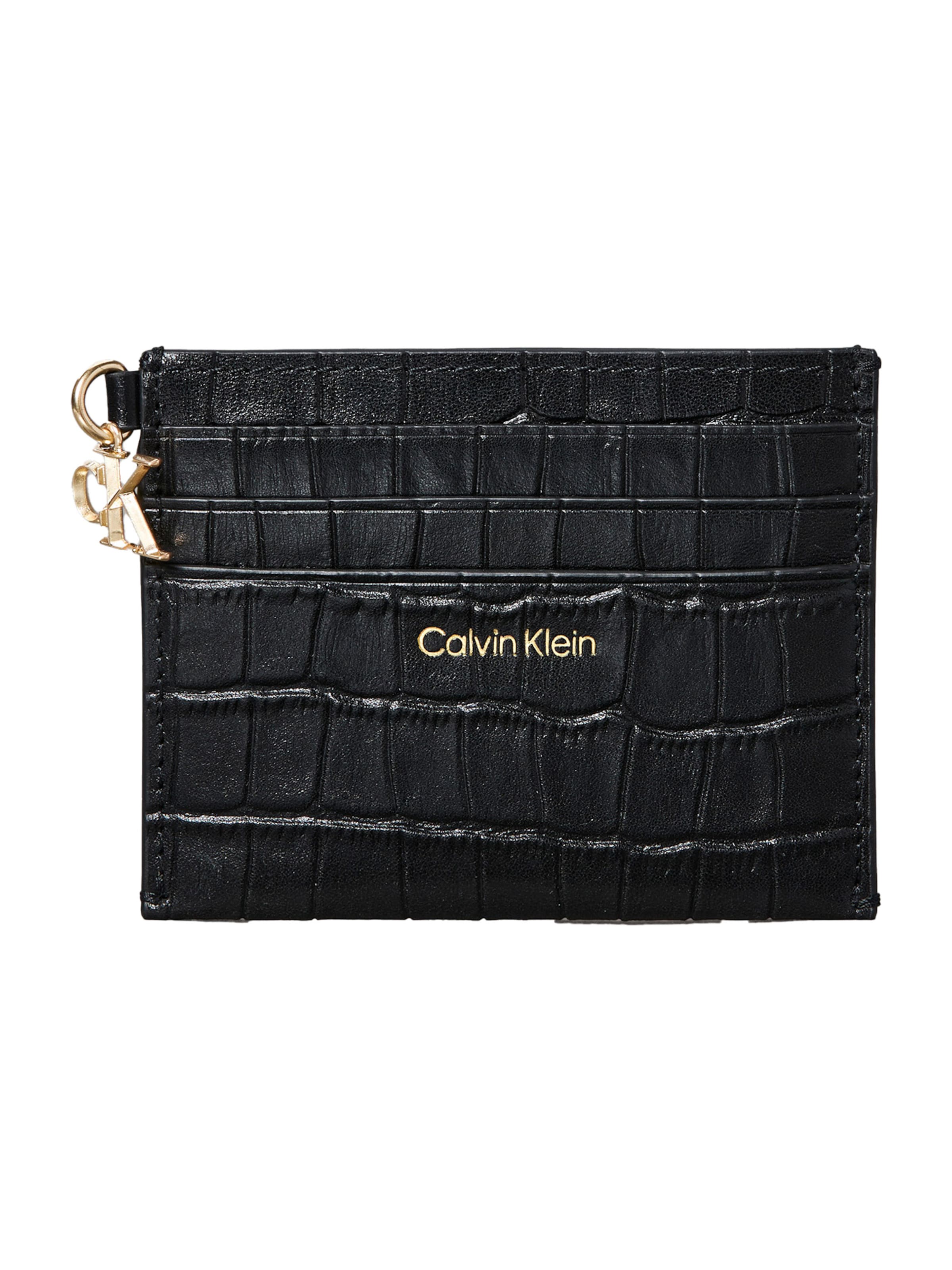 Calvin Klein Etui in Zwart: voorkant