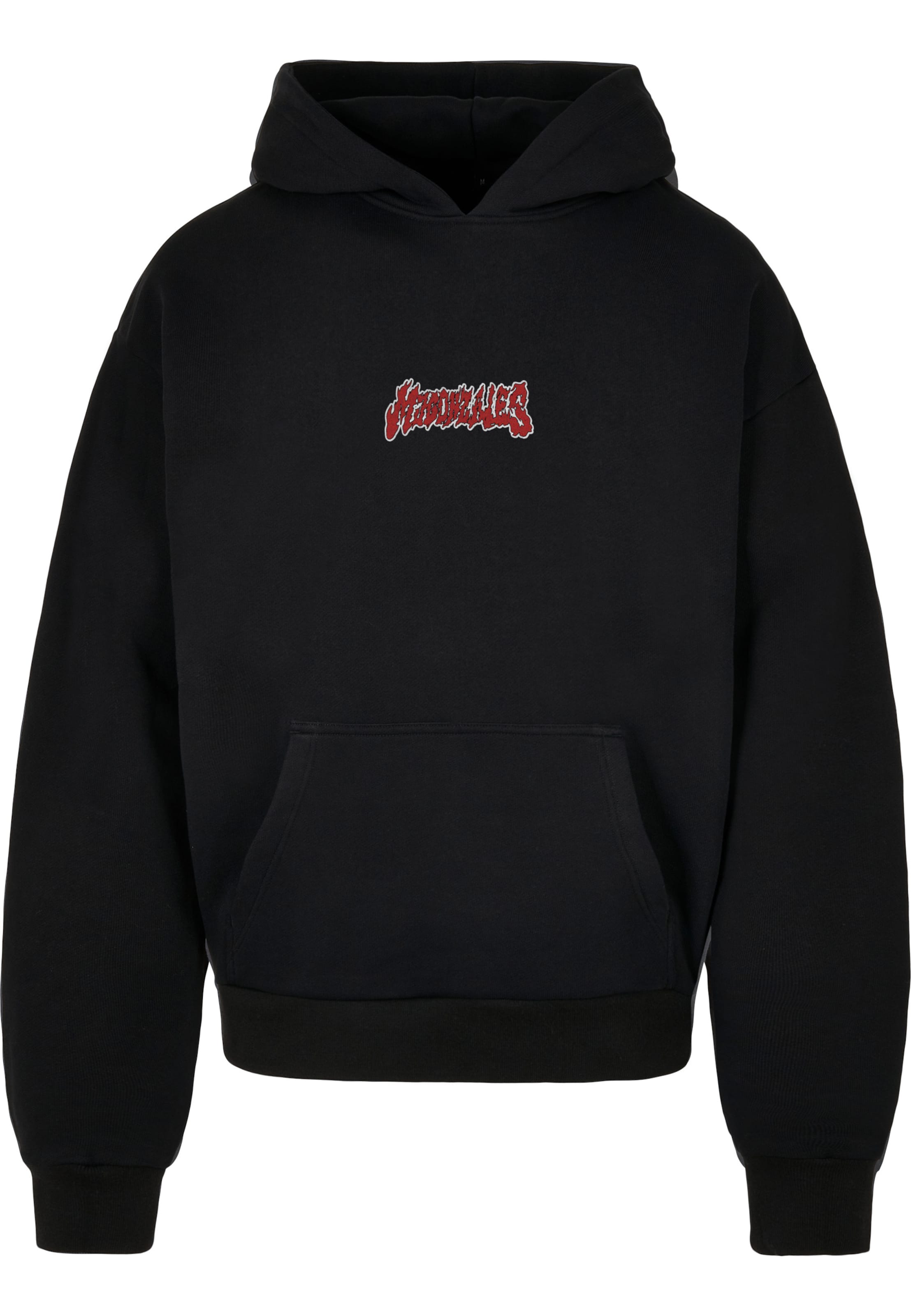 MJ Gonzales Sweatshirt 'Ornament of Ashes' in Black: front