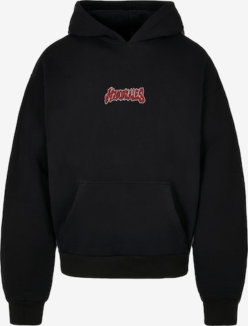 MJ Gonzales Sweatshirt 'Ornament of Ashes' in Black: front