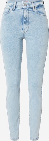 Skinny Jean Tommy Jeans en bleu : devant