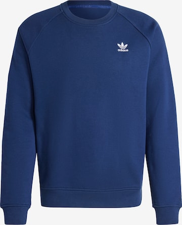 ADIDAS ORIGINALS Свитшот 'Trefoil Essentials' в Синий: спереди