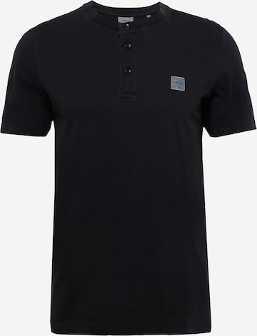 s.Oliver T-Shirt in Schwarz: predná strana