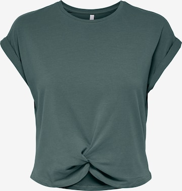 ONLY T-Shirt 'ONLReign' in Grün: Vorderseite