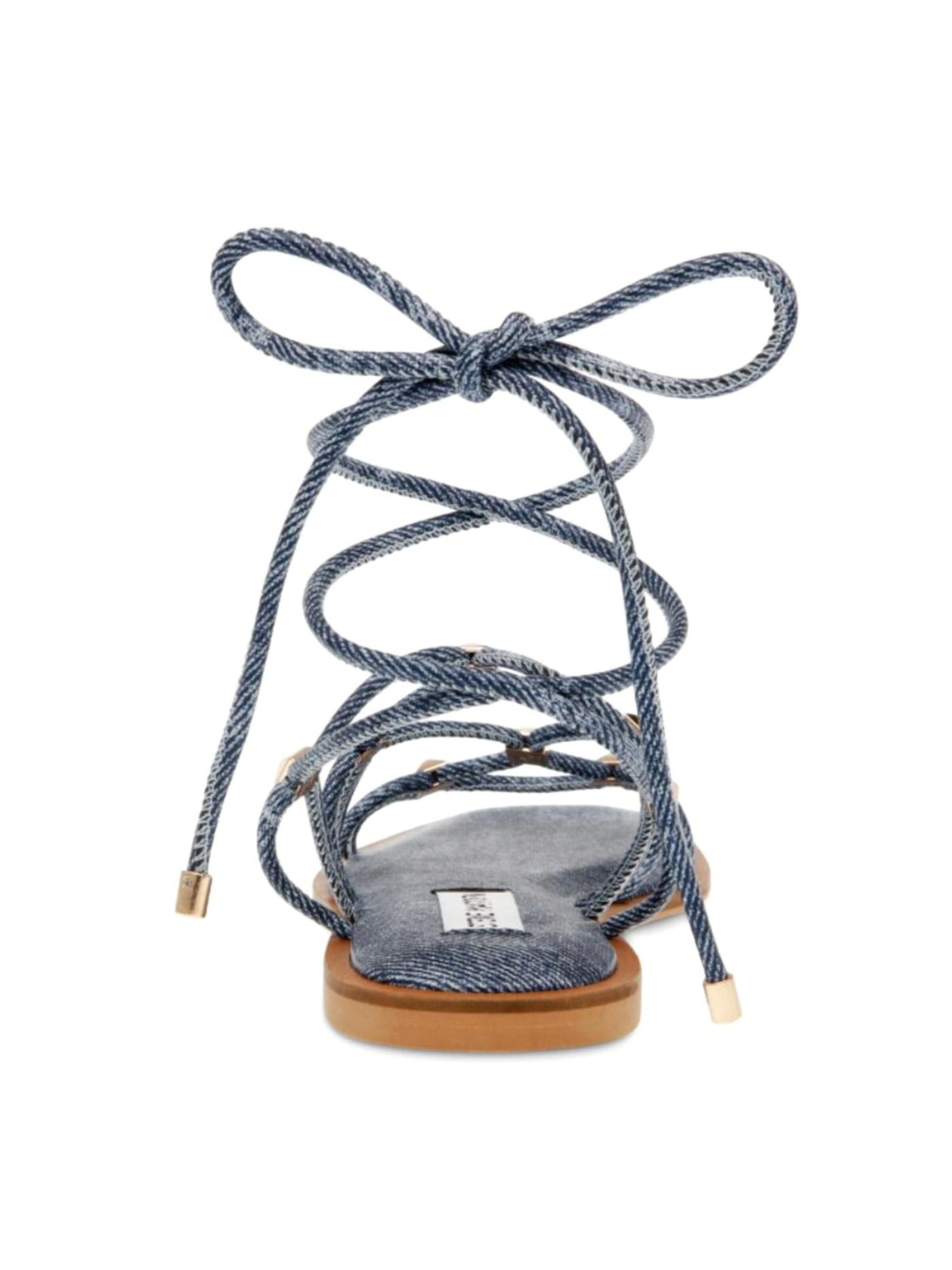 Sandalo con cinturino 'Zappy Blue Denim' di STEVE MADDEN in blu