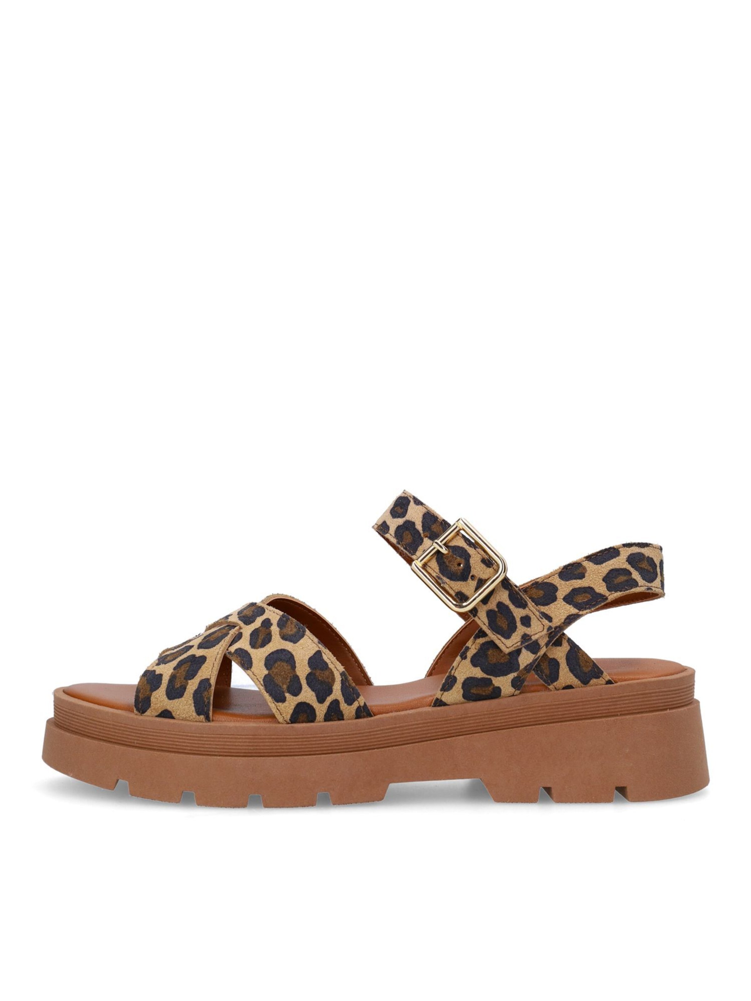 MANFIELD Sandals in Beige