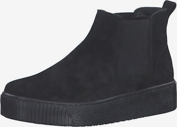 TAMARIS Chelsea Boots in Black: front