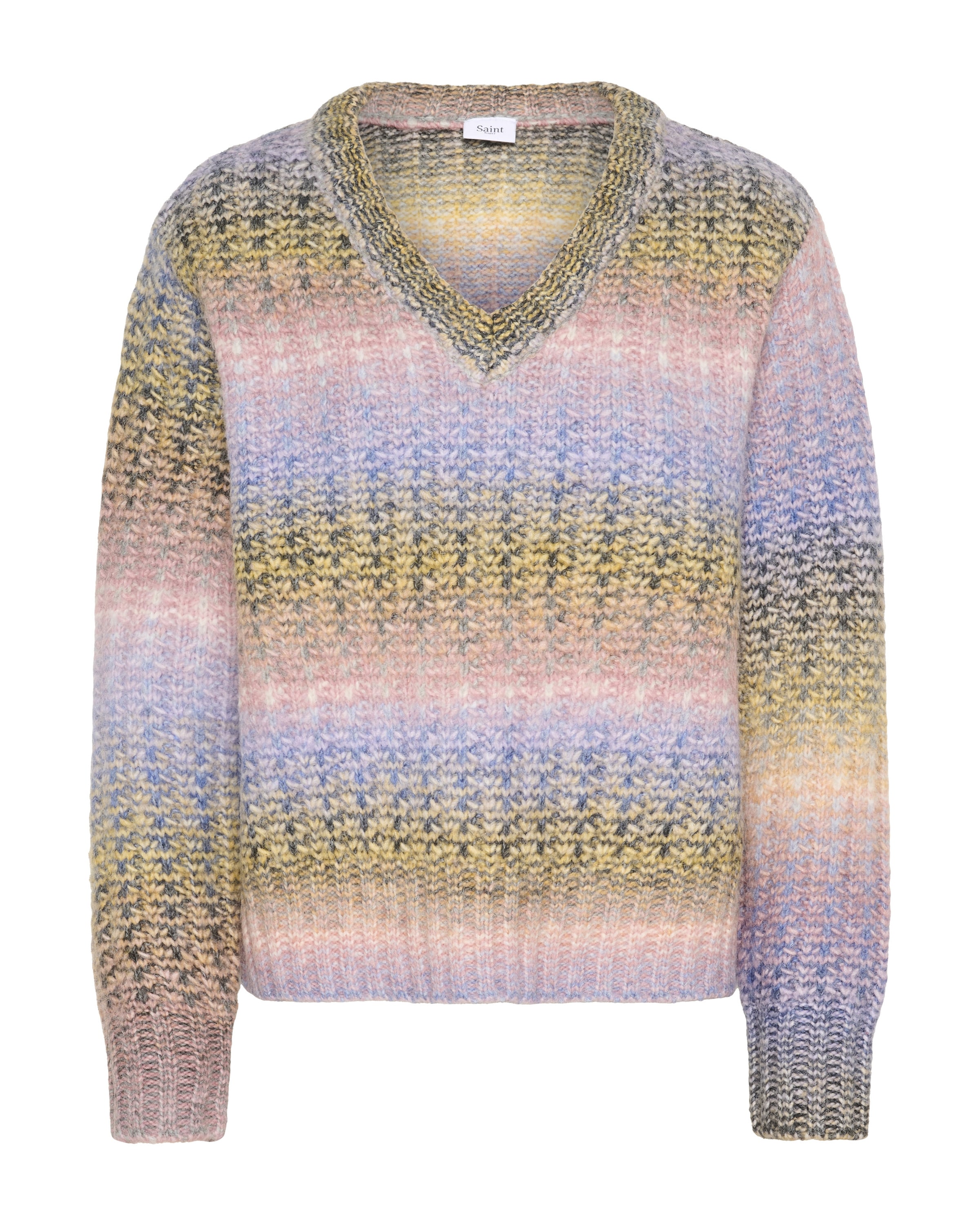 Pullover di SAINT TROPEZ in colori misti: frontale