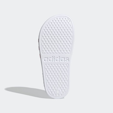 Flip-flops 'Adilette Aqua' de la ADIDAS SPORTSWEAR pe alb