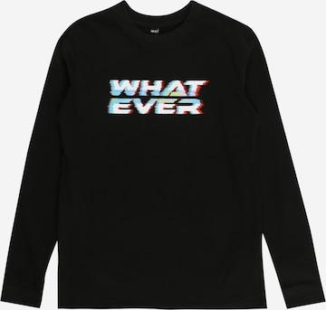 Tricou 'Whatever' de la Mister Tee pe negru: față