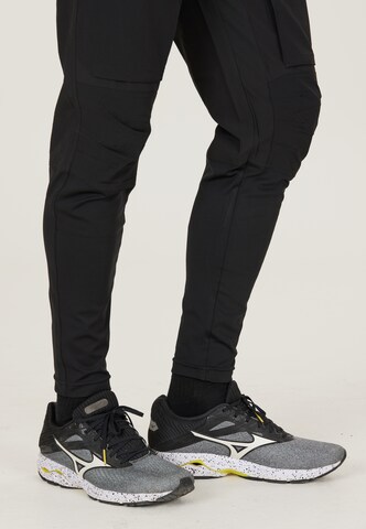 ENDURANCE Tapered Sports trousers 'Sparken' in Black